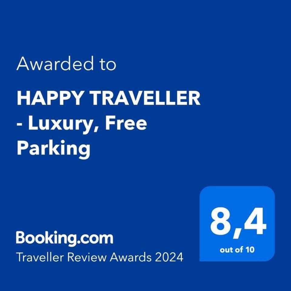 塞萨洛尼基Happy Traveller - Luxury, Free Parking公寓 外观 照片